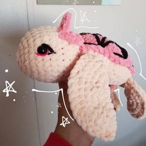 Demon slayer crochet turtle
